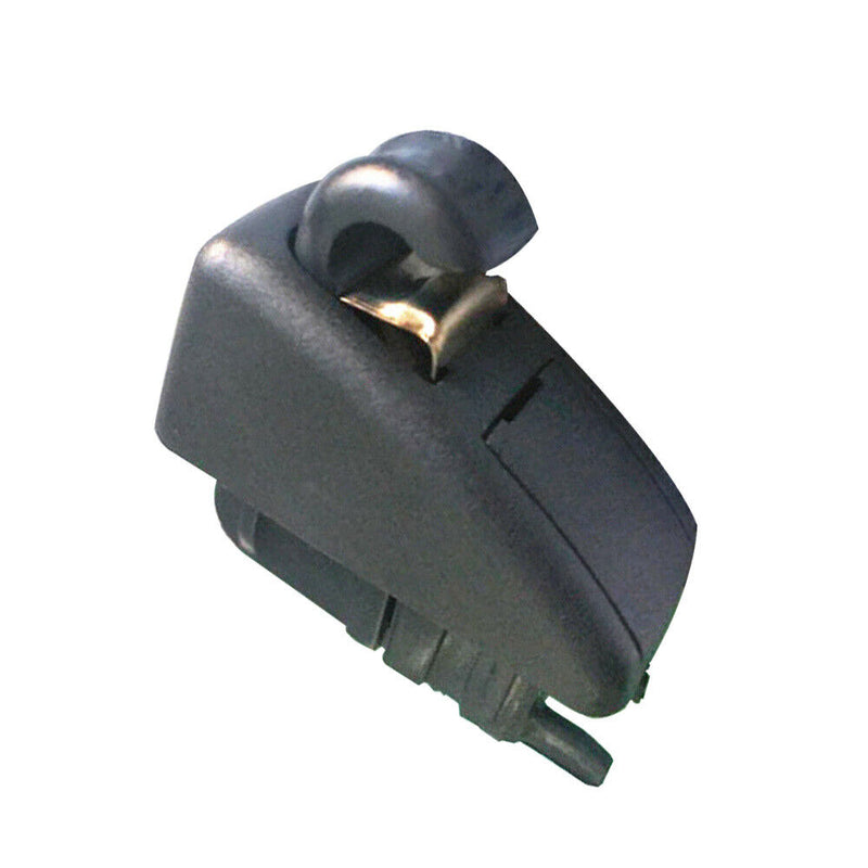 Black Sun Visor Gray Clip Hook Retainer for Porsche Panamera 2010-2016