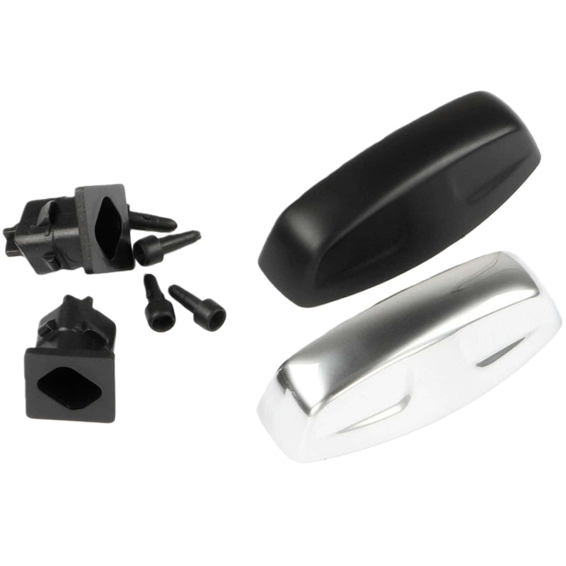 WXZOS Car Front Seat Adjustment Switch Button Cover w/Clip for Porsche Cayenne 2011-24