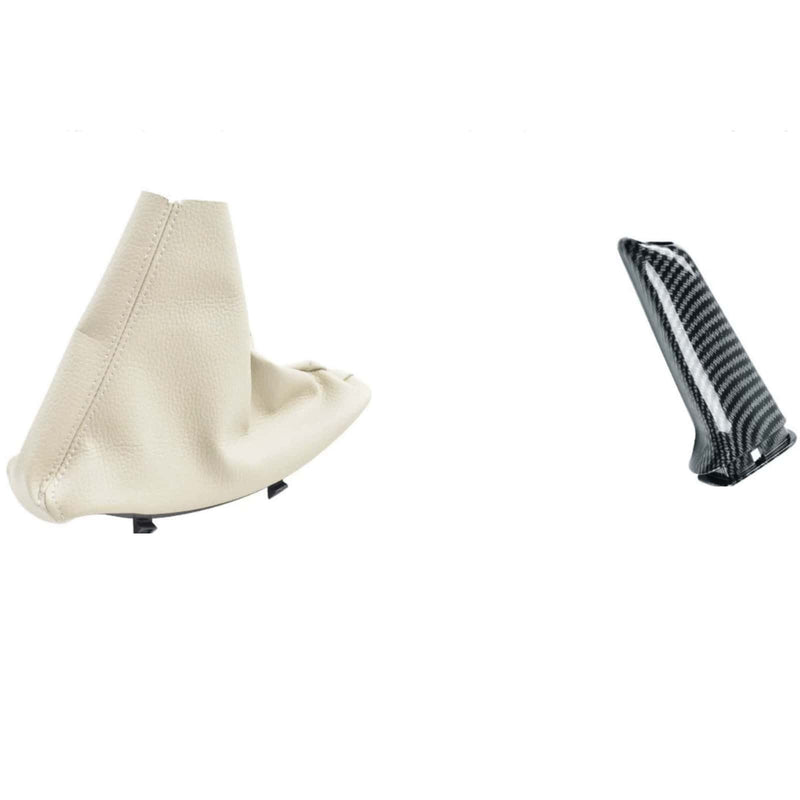 Handbrake Lever Cover w/Gaiter Boot for BMW E90 E91 E92 E93 3Series M3 2004-2012