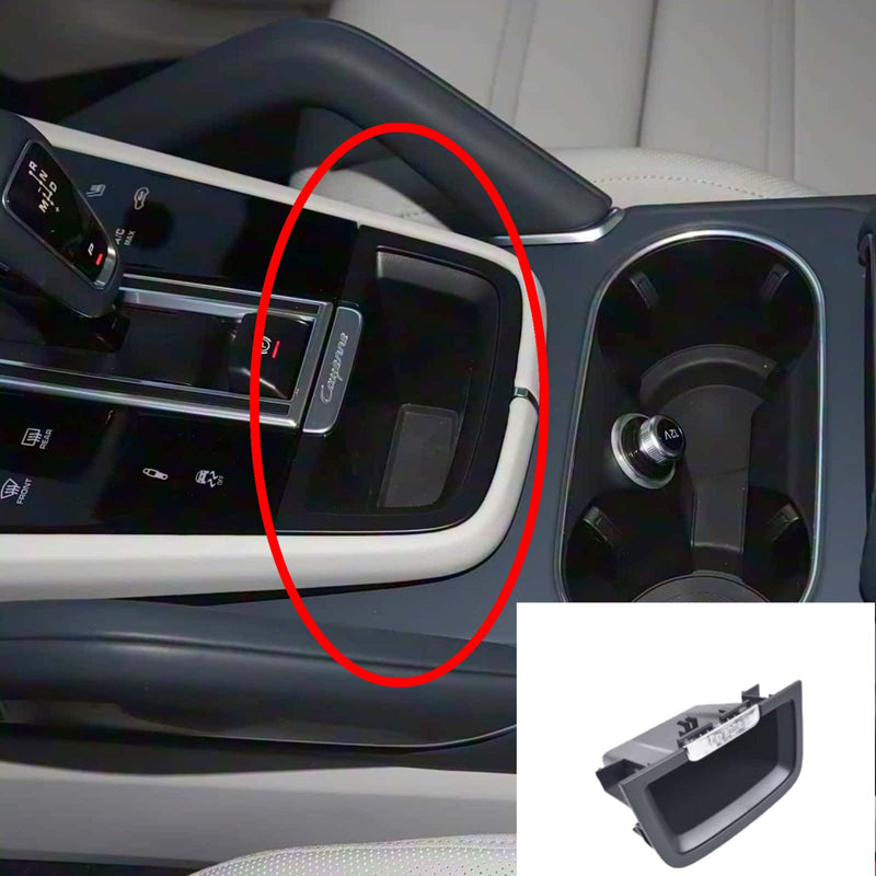 WXZOS Car Center Console Storage Compartment Box for Porsche Cayenne (9Y0) 2018-2023