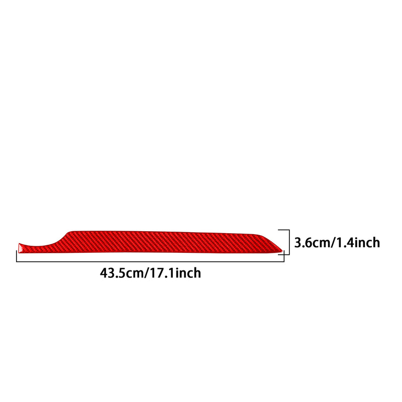 WXZOS Genuine Carbon Fiber ‌Passenger Side Dash Trim for Benz W206 C-class 2022-2024