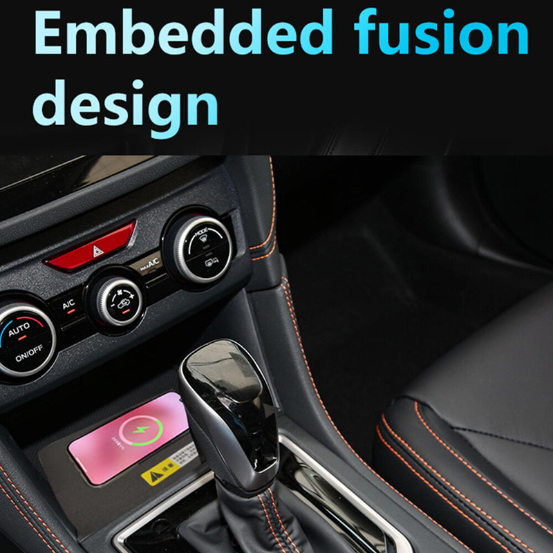 WXZOS Center Console Phone Wireless Fast Charging Pad for Subaru Forester 2018-2022