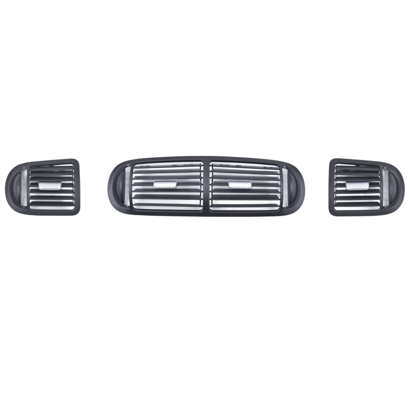 Black Dashboard Air Vent Grille Frame Panel for Porsche Cayenne (9PA) 2003-2010