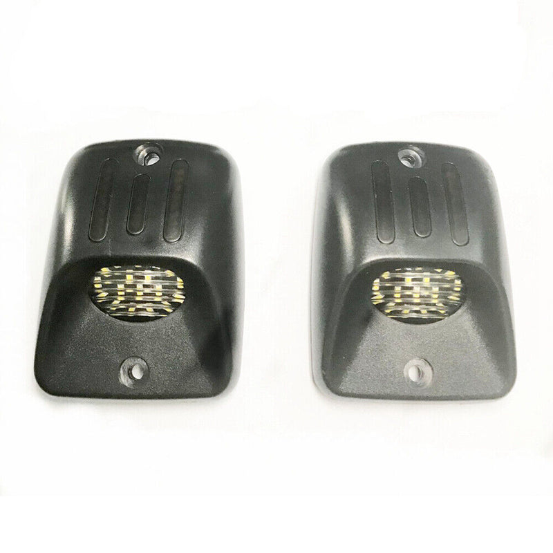 2Pcs LED License Plate Light With Red Lamp For Toyota Tacoma 1995-2004