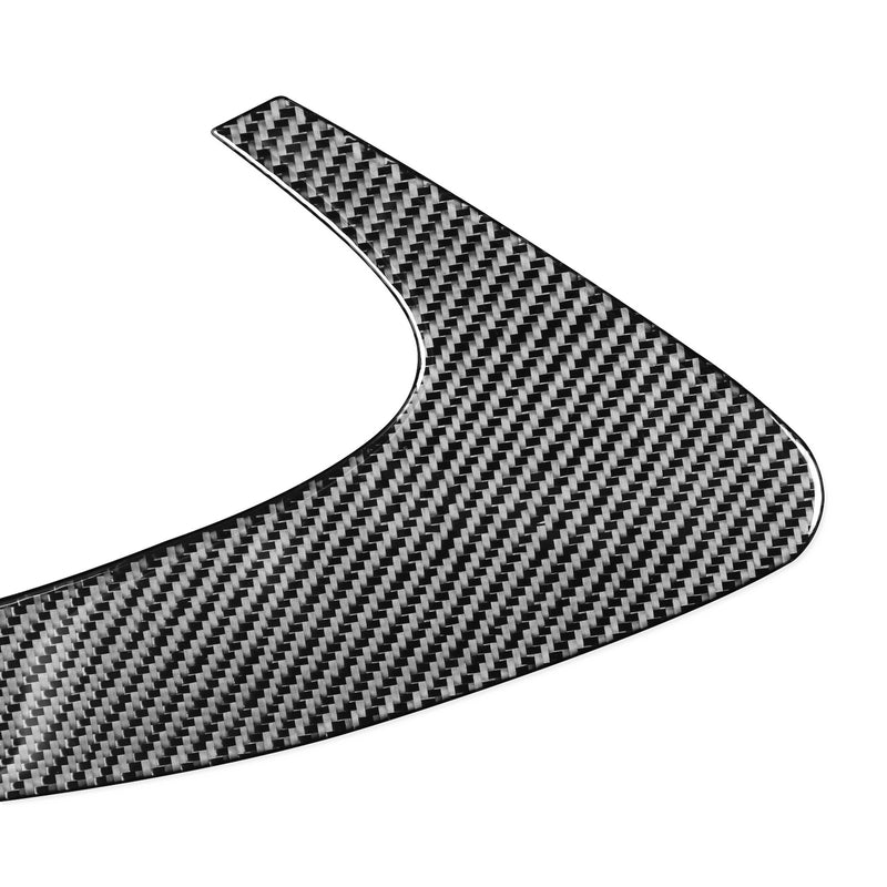 WXZOS Genuine Carbon Fiber Headlight Eyebrow Trim for Porsche 718 Boxster 2017-2025