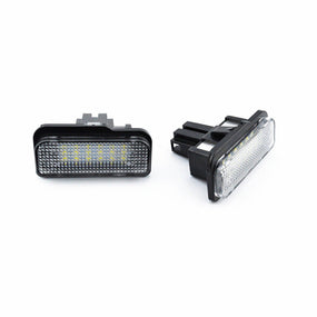 LED License Plate Light w/Lamp for Mercedes Benz 2006-2011 CLS-Class W219