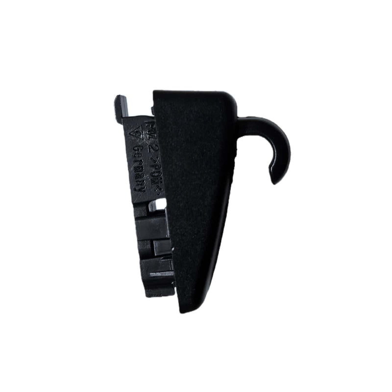 Black Sun Visor Clip Hook Retainer for Porsche Macan (XAB) EV/BEV 2024-2027