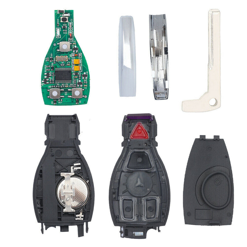 BGA Style 3+1 Button Remote Smart Key 315MHZ NEC Chip for Benz 2007-2014 W204