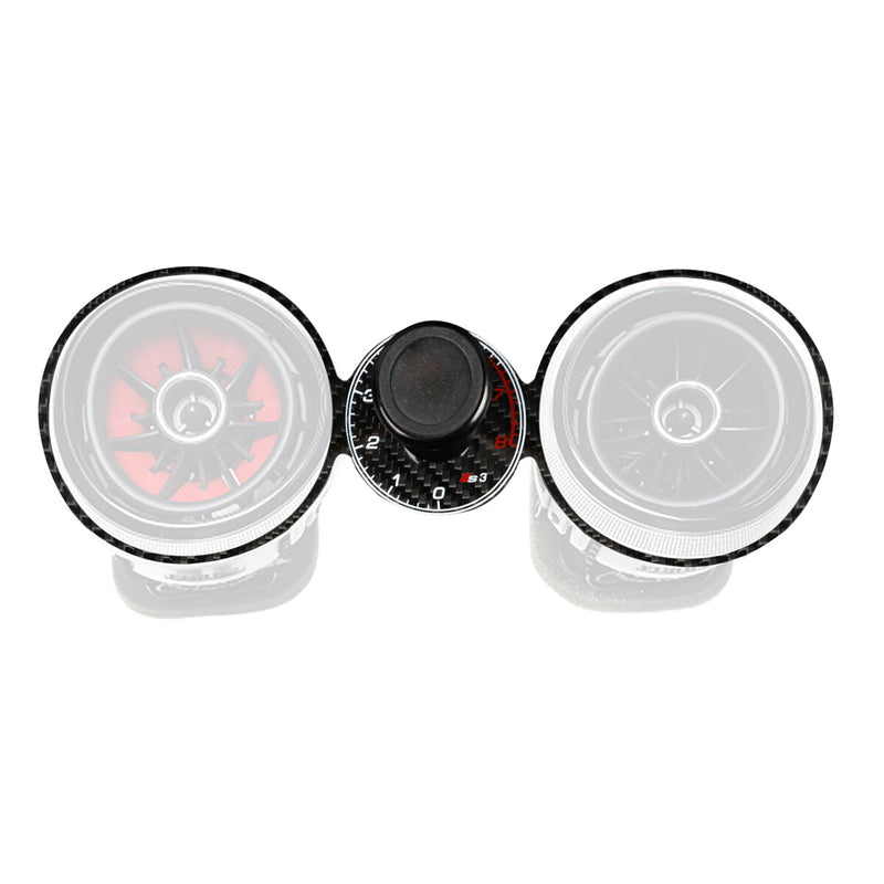 WXZOS Dashboard A/C Outvent Mount Mobile Phone Holder Stand for Audi 2013-2018 S3 RS3