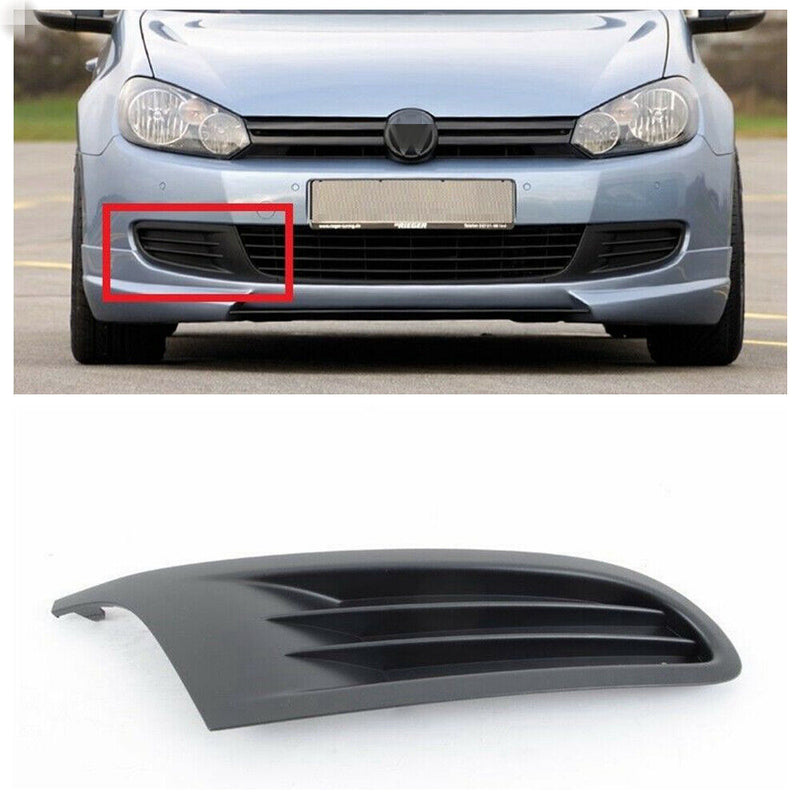 BUMPER FOG LIGHT COVER INSERT PANEL PASSENGER SIDE 5K0853666 FOR GOLF MK6 08-13