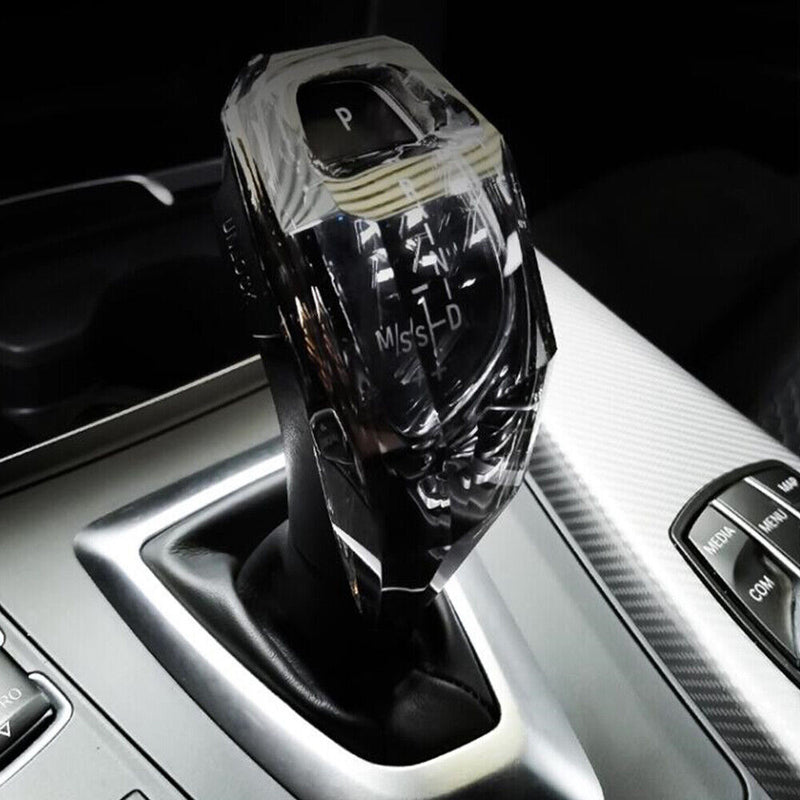 Rock Crystal Gear Shift Knob Cover Decor For BMW 5' 7' X6 X5 F01 F10 F30 F35 F18