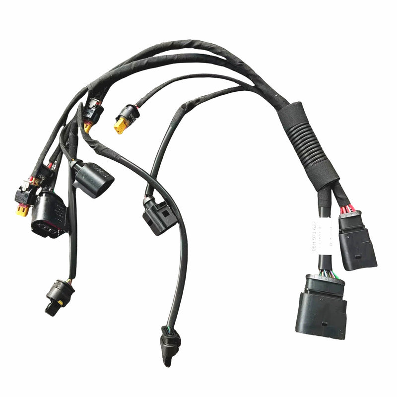 WXZOS Fuel Injector Wiring Harness Complete Set for Audi A6 C7 1.8T 2.0T 2012-2018