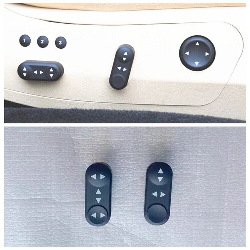 Front Seat Back/Adjust Button Cover for Maserati Quattroporte 4.2/4.7L 2004-2011