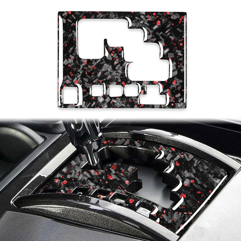 WXZOS Genuine Carbon Fiber Gear Shift Lever Panel Trim for Toyota 4Runner 2010-2020