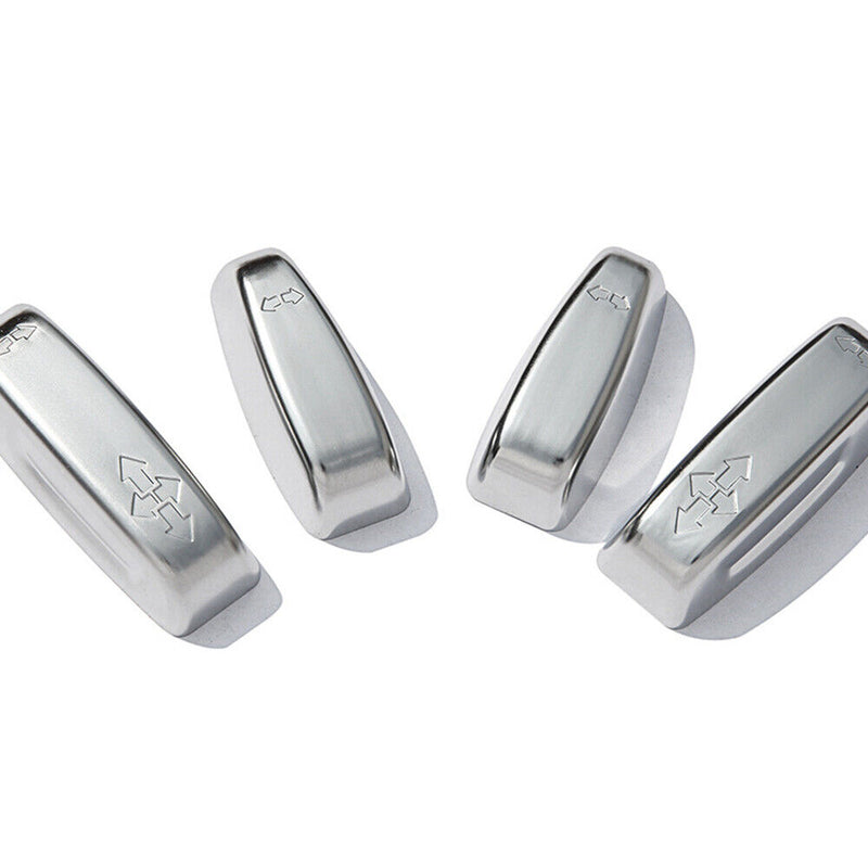 4Pcs Seat Adjustment Switch Button Cover Trim for Volvo XC60 V60 S60 V40
