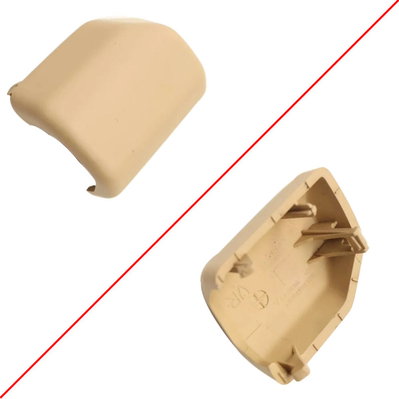 WXZOS 1PC Front Left Interior Door Pull Handle Beige Cover for Porsche Cayenne 2011-17