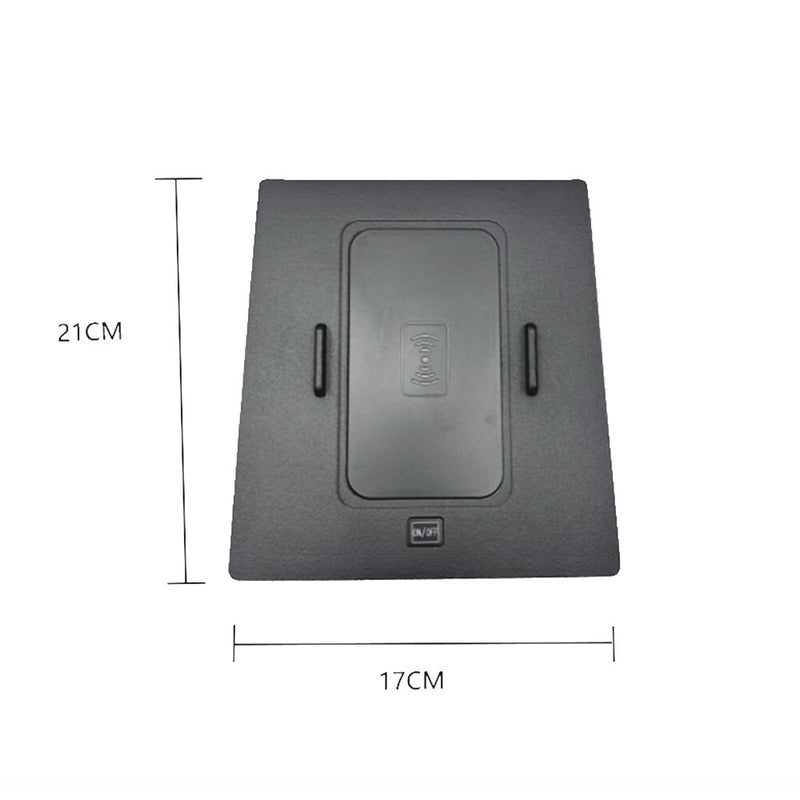 WXZOS Front Center Console Wireless Fast Charging Pad for Mazda CX-9 2019-2023