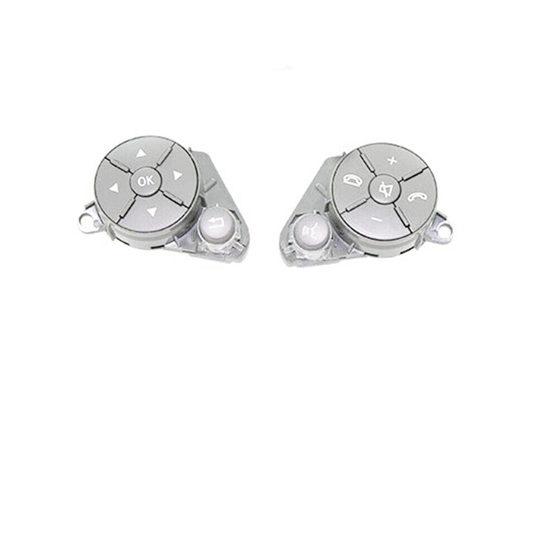 Gray Steering Wheel Switch Replacement Button for Mercedes-Benz 12-16 W204 W212