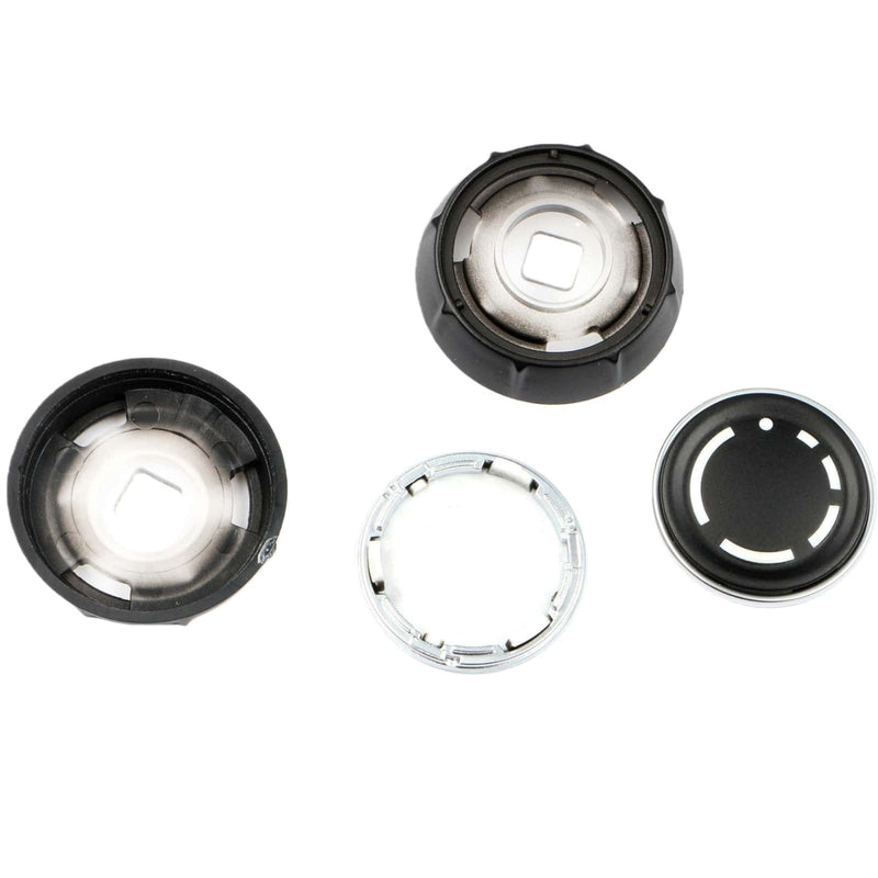 WXZOS Car Dashboard PCM Radio Knob Button Replacement for Porsche Cayman (987) 2009-12