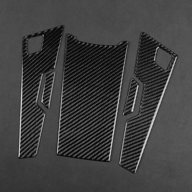 WXZOS Carbon Fiber Front Center Fairing Under Cowl Panel Trim for BMW C400GT 2021-2023