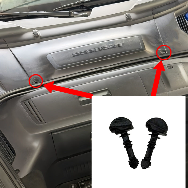 WXZOS 2Pcs Battery Cover Locking Bolt Clip Screw for Porsche 987 Boxster 2005-2012