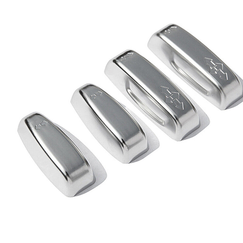 4Pcs Seat Adjustment Switch Button Cover Trim for Volvo XC60 V60 S60 V40