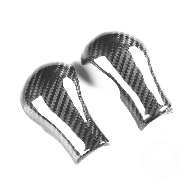 Genuine Carbon Fiber Gear Shift Knob Cover Fit for INFINITI G35 2007-2008