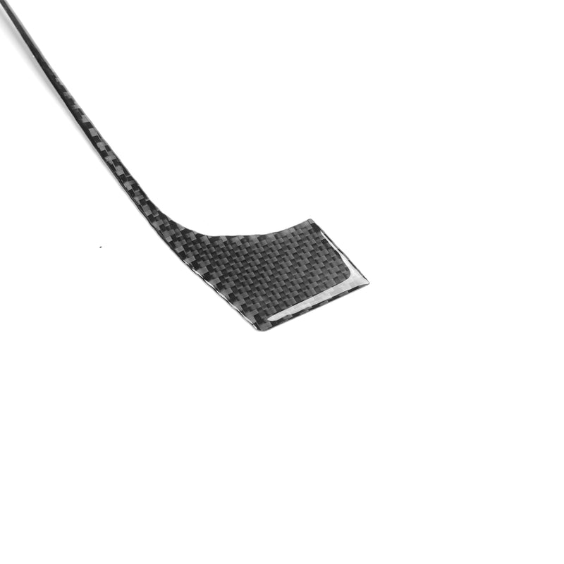 WXZOS Genuine Carbon Fiber Passenger Dashboard Trim for Chevrolet Corvette C8 2020-24