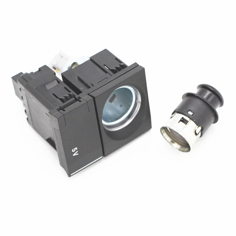 5/12V Rear Center USB Cigarette Lighter Socket for Benz C253 X253 GLC 2016-2019