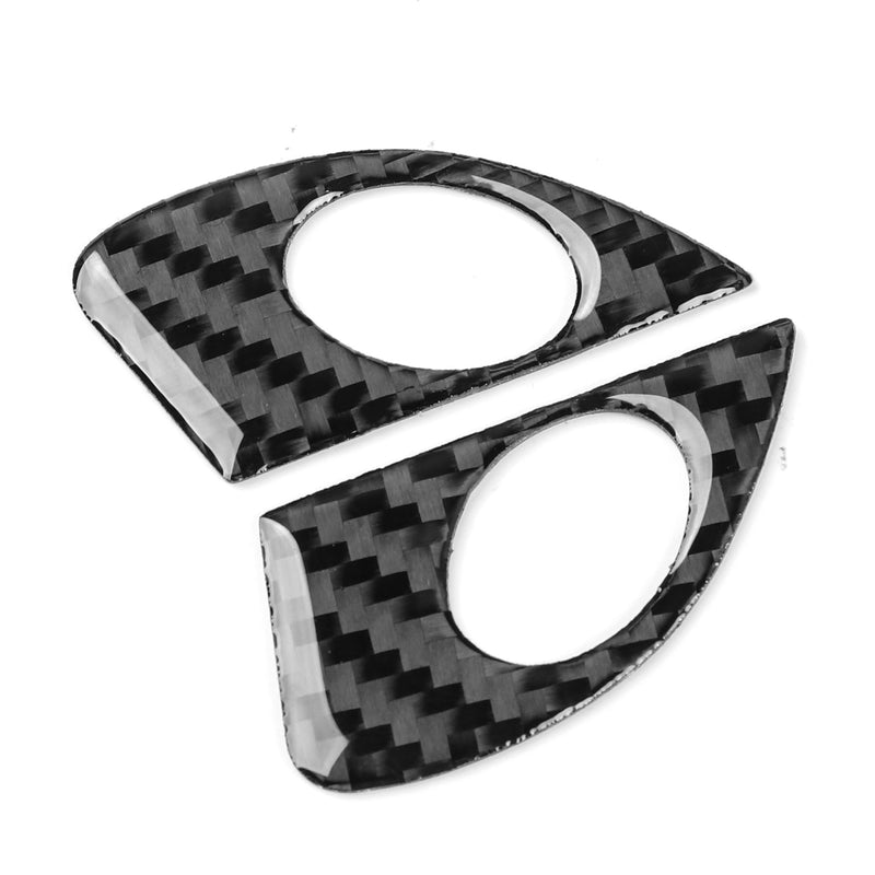 WXZOS Genuine Carbon Fiber Steering Wheel Switch Trim for Toyota Celica 2000-2005