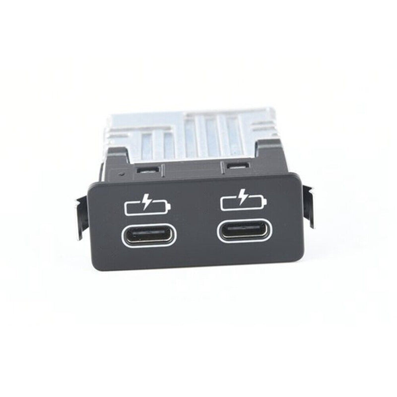 Central Console Rear TYPE-C Socket Dual Port for BMW X3 (G01) X4 (G02) 2019-2022