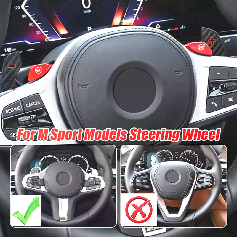 WXZOS 1SET Steering Wheel M1 M2 Driving Mode Switch Button for BMW G30 5series 2018-23