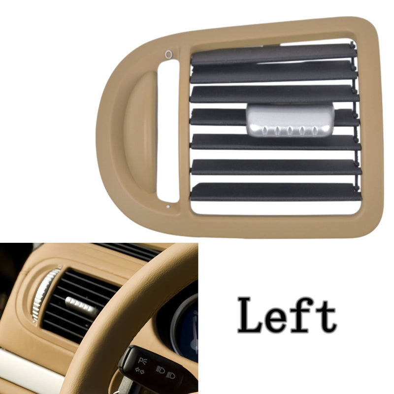 Beige Dashboard Air Vent Grille Frame Panel for Porsche Cayenne (9PA) 2003-2010