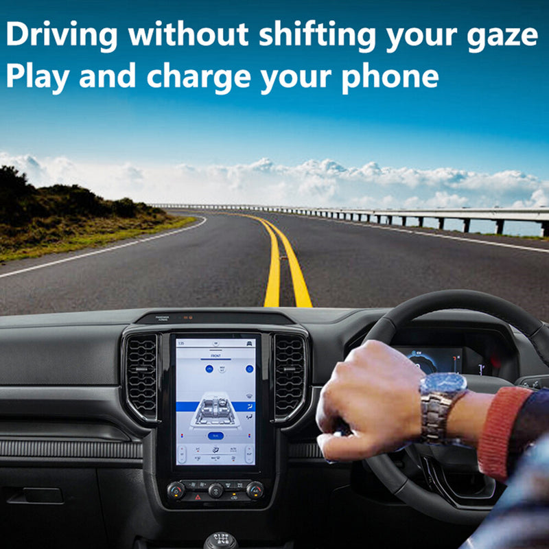 WXZOS Center Console Phone Wireless Fast Charging Pad for Ford Ranger XLT 2022-2023