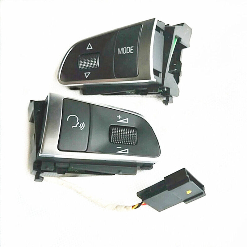 R&L Steering Wheel MFSW Control Switch Button 4E0951527 for Audi 2009-2012 Q5