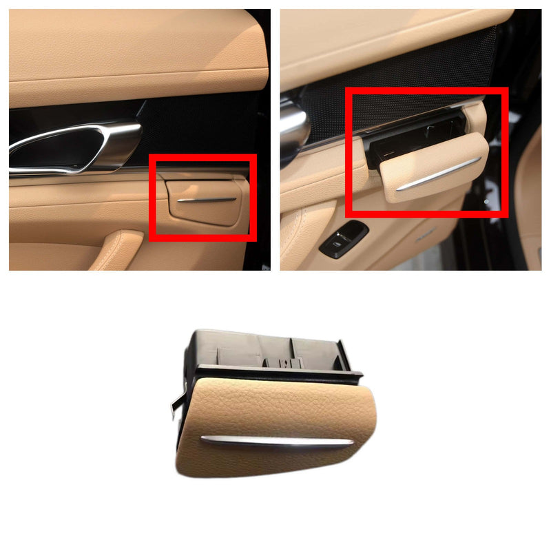 WXZOS  Rear Door Insert Ashtray Assembly for Porsche Panamera (970) 2010-2016
