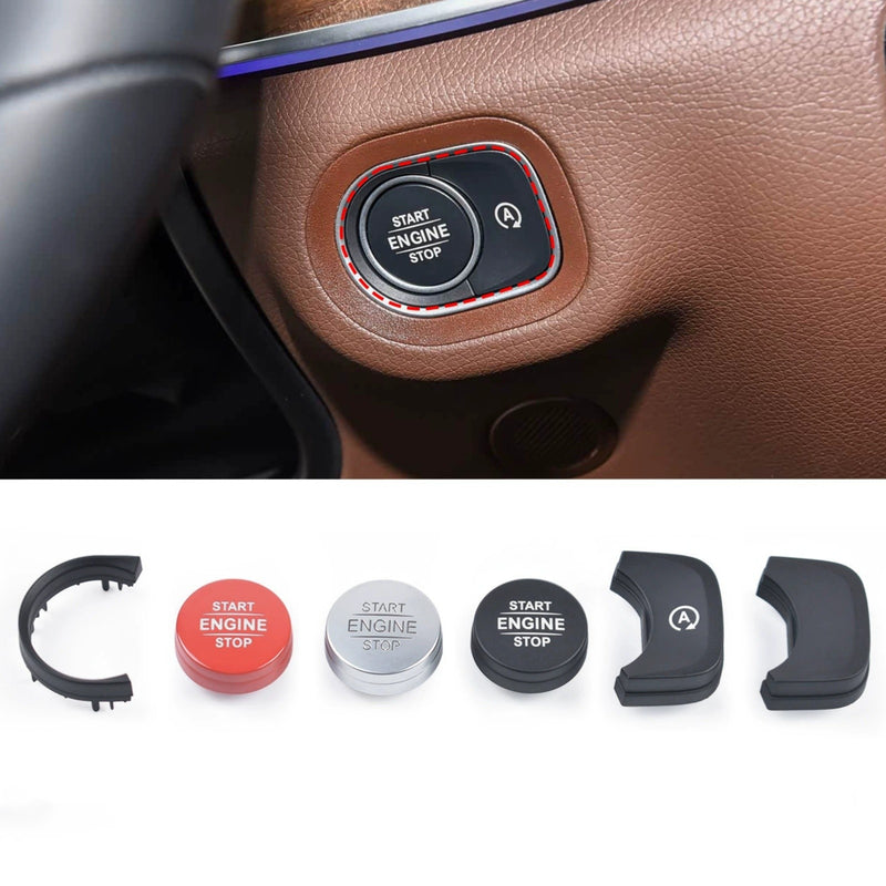 Engine Start/Stop Switch Button Cover for Mercedes W464 W465 G-Class 2019-2026