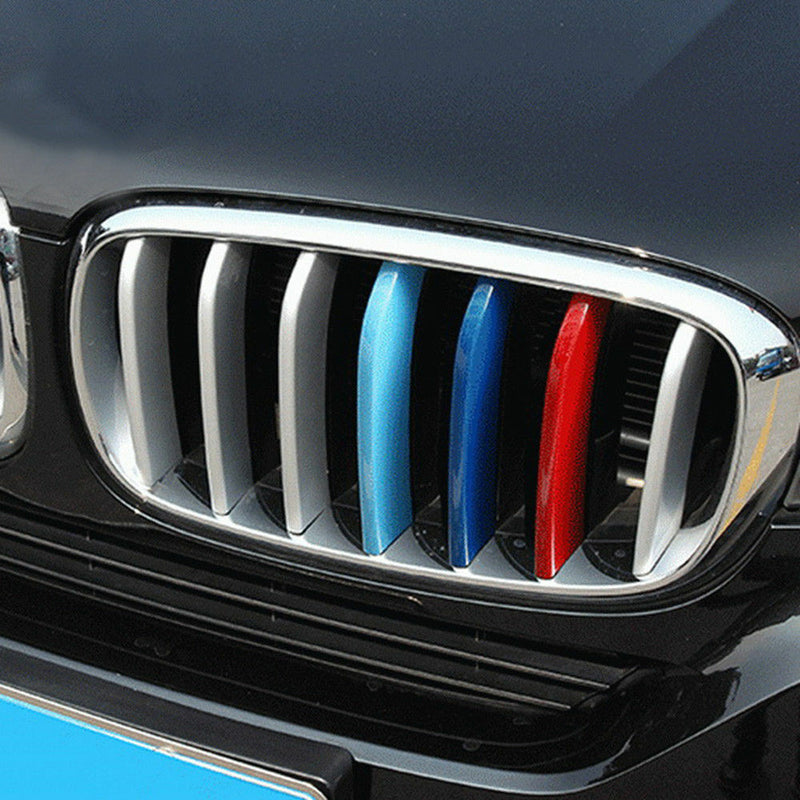 3D Kidney M-Color Sport Grill Grille Bar Cover Trim for BMW X 5 14-17 X6 15-17