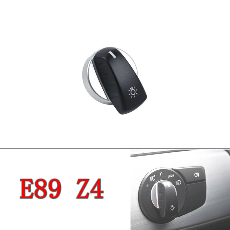WXZOS Headlight Switch Rocker Button Frame Replacement for BMW E89 Z4 2009-2015