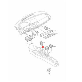 Electronic Parking EPB Handbrake Switch for Audi 2013-2020 A3 2014-2019 S3