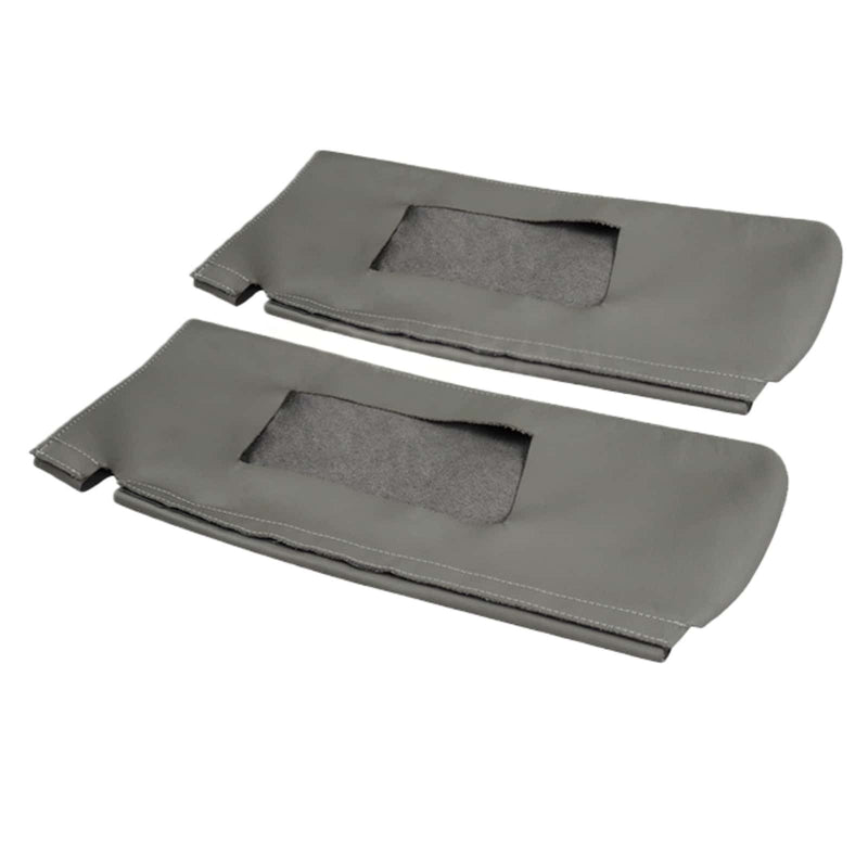 WXZOS PU Leather Sun Visor Protector Cover Trim for Chevrolet Tahoe Suburban 1995-1999