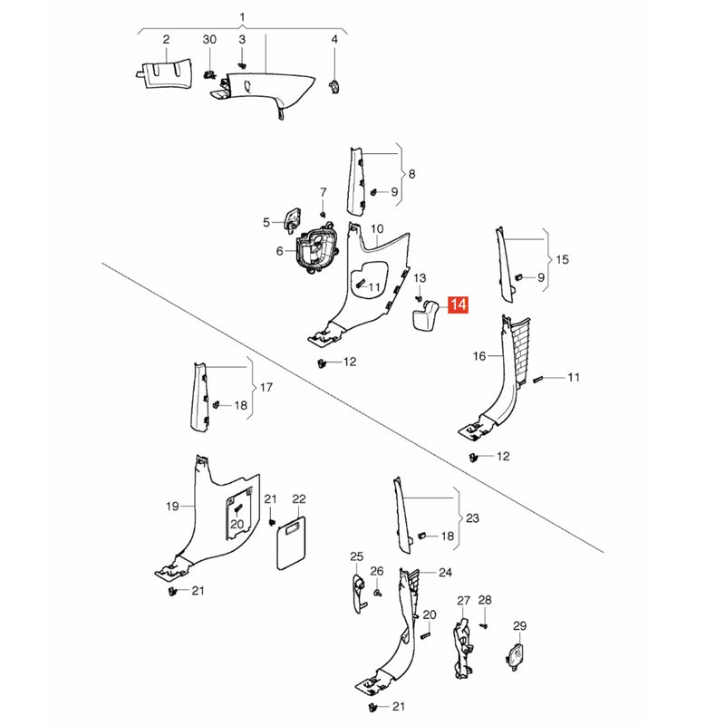 WXZOS Engine Hood Latch Release Handle Switch w/Bracket for Bentley 2017-2024 Bentayga