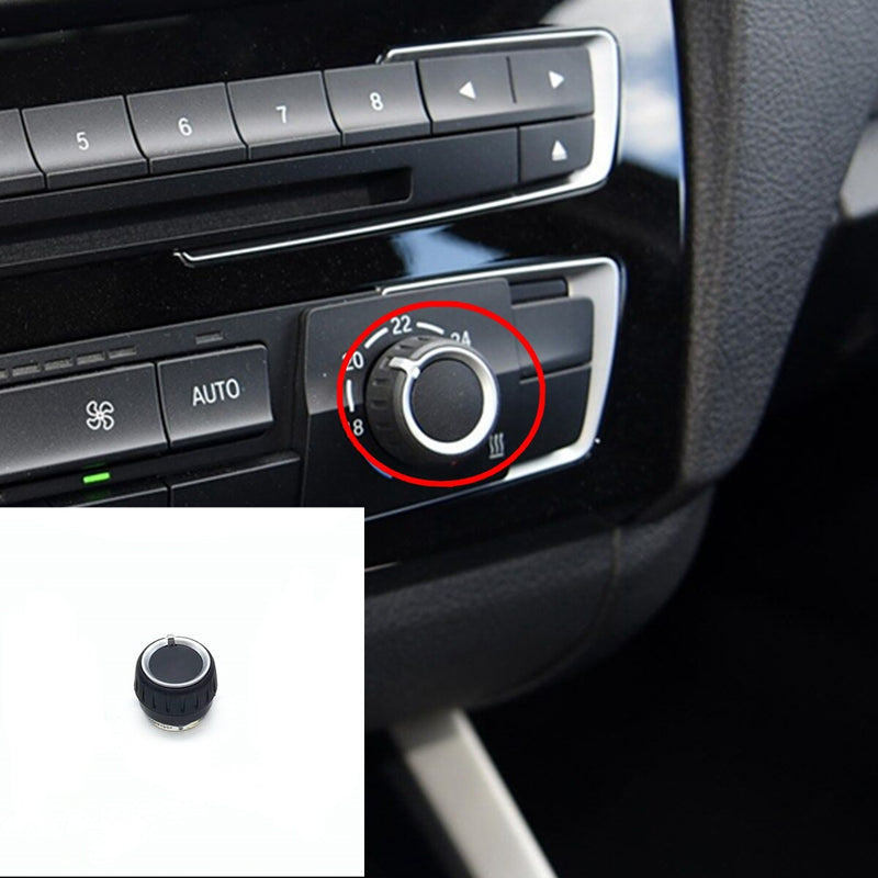 WXZOS Dashboard A/C Panel AUTO/MAX Switch Button Knob for BMW M3 F80 2014-2018