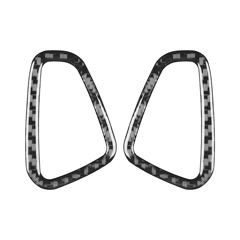 WXZOS Carbon Fiber Dashboard Air Outlet Vent Trim for Mercedes W206 C-class 2022-2024