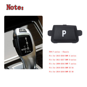 Gear Shift Knob Lever P Button Cover For BMW F Chassis 3