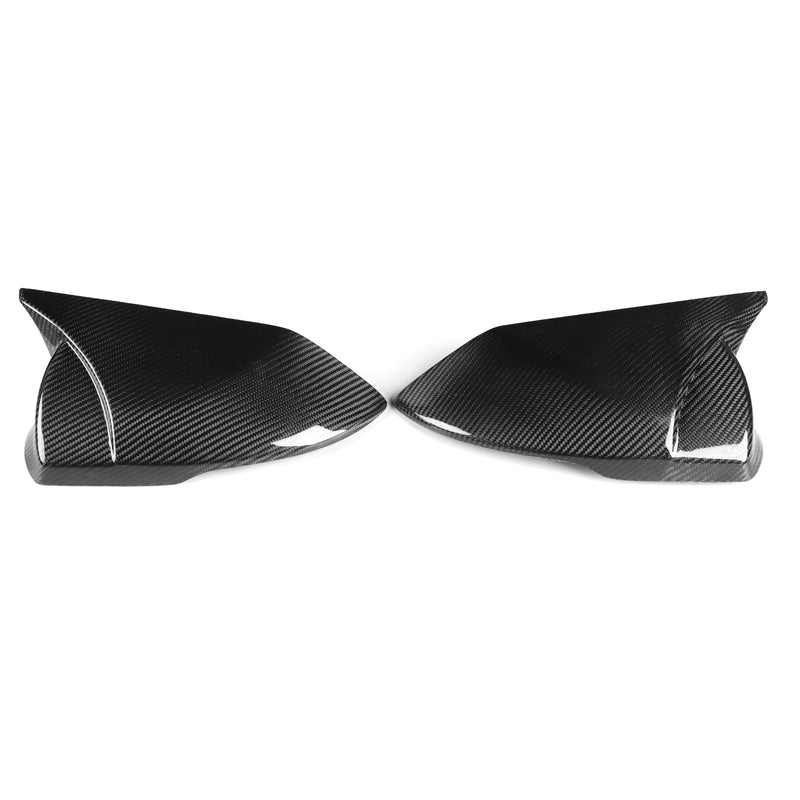 WXZOS Genuine Carbon Fiber Wing Mirror Trim for Hyundai Elantra 2021-2023