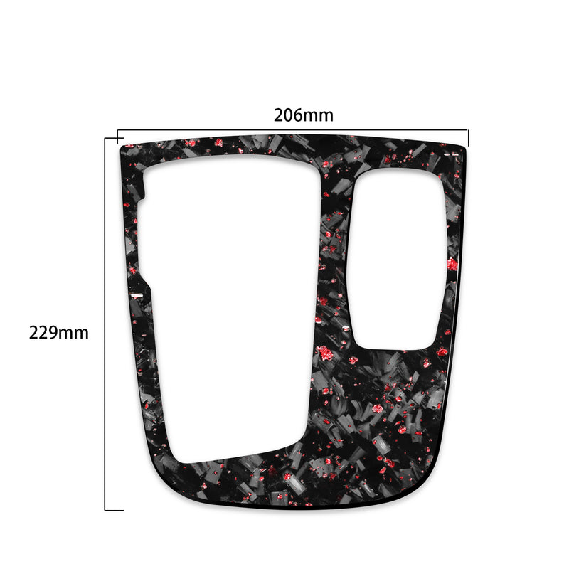 WXZOS Genuine Carbon Fiber Gear Shift Lever Panel Trim for BMW G11 G12 7er 2016-2022