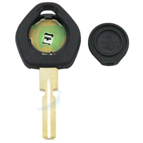 Uncut HU58 W/Light &Logo Transponder Key Shell No Chip for BMW 3 5 7 E32 E34 E36