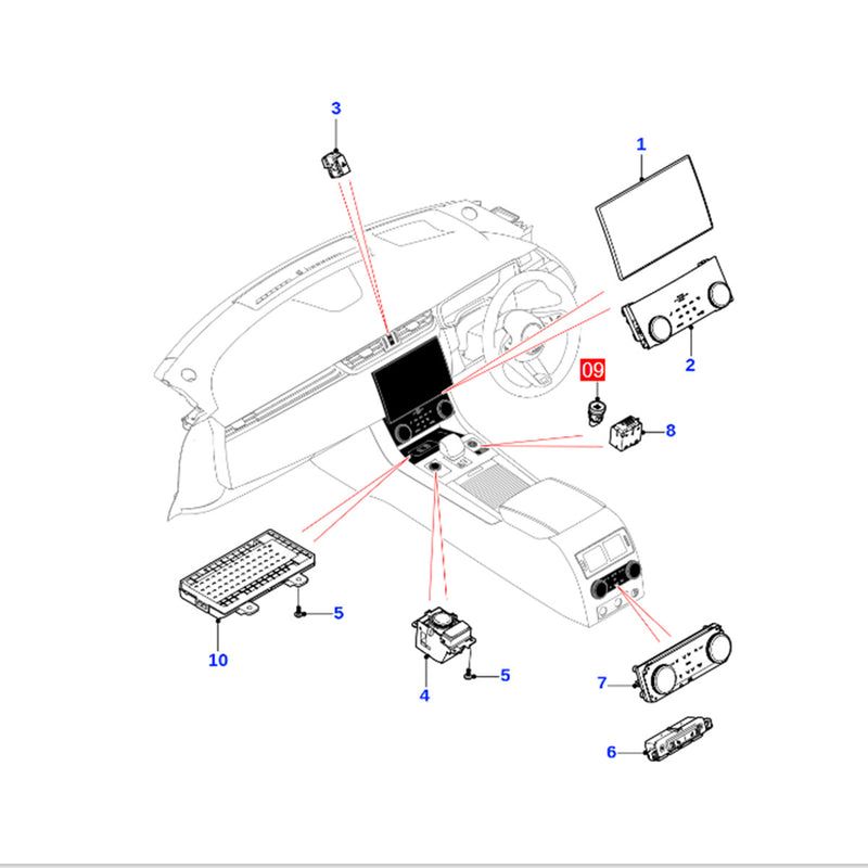 WXZOS Start Stop Engine Ignition Switch Button for Jaguar F-Pace XF XE 2020-2025