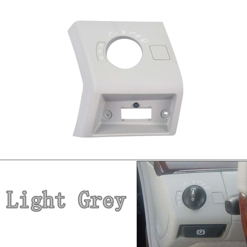 Light Gray Headlight Switch Bezel Cover for Mercedes-Benz W220 S-Class 1998-2005